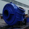 High flow capacity mud dredge pump with gearbox for cutter suction dredger